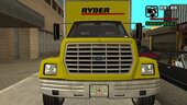 1993 Ford F-700 RYDER yellow rental truck 90s